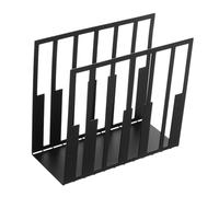 VALICLUD Vertical Metal Napkin Holder for Desktop Iron Art Tissue Stand with Stylish Gear Design Compact Tabletop Rack for Western Restaurant Easy to Clean and Space Saving Storage
