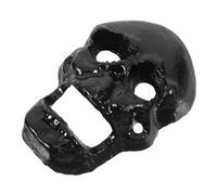 VALICLUD Vintage Cast Iron Skull Shape Wall Mounted Bottle Opener Space-Saving Beer Cap Opener Retro Bar Decoration for Home and Outdoor Use