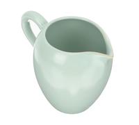 VALICLUD Vintage Ceramic Milk Jug Small Creamer Pitcher with Handle for Coffee Syrup and Sauce, Blue Glaze Coffee Supplies Suitable for Home and Cafe Use