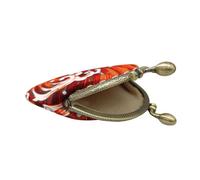 VALICLUD Vintage Coin Purse for Women Portable Small Bag with Eye Catching Wave Pattern Versatile Pouch for Coins and Makeup Compact Design for Pocket Purse Storage