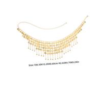 VALICLUD Vintage Ethnic Metal Waist Body Chain with Coin Pendants Lightweight Layered Tassel Belt Jewelry for Women Versatile Festival and Party Accessory Enhancing Traditional and Modern