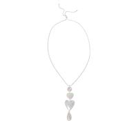 VALICLUD Vintage Heart Pendant Necklace: Love Heart Charm Long Sweater Necklace Y Chain Statement Costume Jewelry For Women Girls Ladies