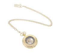 VALICLUD Vintage Hollow Case Mechanical Pocket Watch Chain for Men Retro Roman Numerals Design for Birthdays Father's Day and Special Occasions
