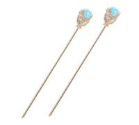 VALICLUD Vintage Metal Tassel Hair Pins for Women Antique Japanese Style Hair Forks Decorative Chopsticks for Elegant Buns