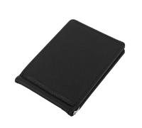 VALICLUD Vintage PU Leather Wallet for Men with Metal Money Clip Ultra-Thin Card Holder Scratch-Resistant Design for Travel and Daily Front Pocket Use