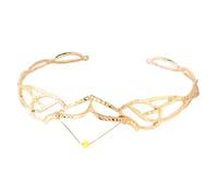 VALICLUD Vintage Tiara Headband for Women Elegant Crown Hair Decoration Decorative Headband for Parties and Weddings Comfortable Fit for Friends and Family