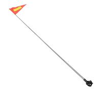 VALICLUD Visibility Reflective Flag with Durable Telescopic Pole, Designed for Wheelchair and Mobility Scooter Use, Quick Assembly for Daily Outdoor Activities