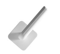 VALICLUD Wall Mounted Kitchen Paper Rack Cup Hook Space Saving Holder for Paper Towels Kitchen Tissues and More Elegant Abs Design No Drilling Required Lightweight and