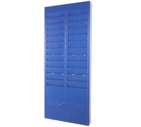 VALICLUD Wall-mounted Retractable Office Cards Holder with Pp Material for Attendance Cards Storage Rack Suitable for Offices and Kitchens Random Color