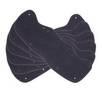 VALICLUD Washable Hard Hat Sweatband 6Pcs Breathable Absorbent Helmet Liner Sweat-Wicking Pads for Construction Safety Gear, Comfortable Fit for Labourers