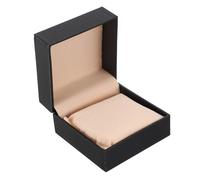 VALICLUD Watch Storage Box Watch Packing Box Plastic Imitation Leather Flannel Material Built-in Pillow Decoration Unique Frame Design Simple Elegant Classic Style Comfortable to Touch