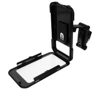 VALICLUD Waterproof Adjustable Magnetic Phone Holder with 360° Rotation for Motorcycle and Bicycle, Anti-drop Phone Bag Mount, Black, Suitable for Navigation and Riding