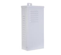 VALICLUD Waterproof Electrical Junction Box for Outdoor Sockets Steel Material with Natural Cooling and Scratch Resistant Finish for Exterior Weatherproof Electrical Box Installations White