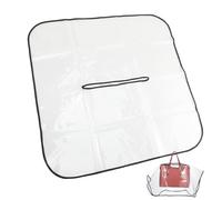 VALICLUD Waterproof Handbag Rain Cover Transparent Rainproof Purse Protector for Outdoor Travel Camping Tote Bags Lightweight Portable