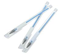 VALICLUD Waterproof Microblading Marking Pen for Eyebrow Tattoo Positioning, 3pcs Blue Precision Cosmetic Skin Surgery Pens for Professional Aesthetic Use