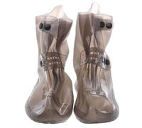 VALICLUD Waterproof Silicone Shoe Covers Lightweight and Sturdy Boot Protectors 1 Pair for Men and Women Can Be Stored in A Handbag, for Rainy Weather and Outdoor Activities