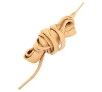 VALICLUD Waxed Cotton Flat Shoelaces for Casual and Running Shoes, Brown Colour with Long Lasting Use and Dying Process, Suitable for Fun Shoes and Gift