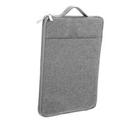 VALICLUD Wear-resistant Laptop Sleeve with Pouch for Tablet and Notebook Dustproof Protective Bag Compatible with Macbook Air Lightweight and Simple Handbag for Travel and Daily Use