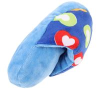 VALICLUD Wear-resistant Plush Squeaky Dog Slipper Toy for Small and Medium Dogs, Interactive Molar Chew Toy for Playing and Training, Fun Reward for Good Behaviour