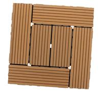 VALICLUD Weather Resistant Interlocking Deck Tiles for DIY Patio Balcony Terrace Flooring Slip and Outdoor Composite Decking Boards