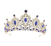 VALICLUD Wedding Crown for Bride Crystal Headband Headdress for Special Occasions Engagement Birthday Party and Photoshoots Dazzling Design with Rhinestones