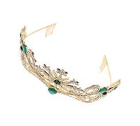 VALICLUD Wedding Crown Lightweight Rhinestone Princess Tiara for Brides and Birthday Queens Elegant Bridal Hair Accessory with Comfortable Fit for Weddings Proms and Pageants