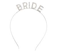 VALICLUD Wedding Hair Band Bridal Letter Headpiece Headwear for Special Occasion