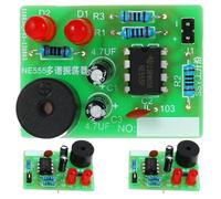 VALICLUD Welding Soldering Practice Kit and DIY Soldering Projects 3 Sets with Rf4 Board for Learning Electronics, Convenient Assembly Including Necessary Components for Hobbyists