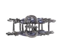 VALICLUD Wheat Hair Clips for Women Sparkling Rhinestone Metal Barrettes Chic Wheat Ear Design for Party Wedding Everyday Use Stylish Hair Accessories for All Occasions