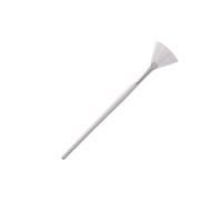 VALICLUD White Fan Brushes for Skin Care Handle Applicator for Facial Masks Comfortable Grip for Hard Reach Areas for Collagens and Moisturizing Treatments
