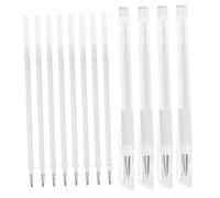 VALICLUD White Plastic Mapping Pen for Professional Salon Using Waterproof Embroidered Eyebrow Pen, Not Easy to Deform or Break, Makeup Tool for Surgery Practitioners and Professionals