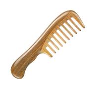 VALICLUD Wide Tooth Massage Comb Sandalwood Comb Coarse Tooth Natural Massager for Indian Head Massage