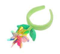 VALICLUD Windmill Flower Headband for Women Soft Cloth Spa Hairband for Washing Face Creative Hair Hoop for Daily Use Yoga Makeup and Skin Care