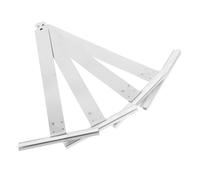 VALICLUD Window Shutters Spring Parts for Sliding Door Roller Shutter Repair Aluminum Alloy Hooks with Springs 100x190mm 4pcs Replacement for Roller Blind Curtain Maintenance