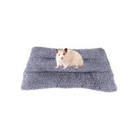 VALICLUD Winter Hamster Warm Cushion Pet Sleeping Mat Lightweight Short Plush Bedding for Small Pets like Squirrels and Sugar Gliders, for Cold Weather Use Random Color