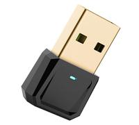 VALICLUD Wireless USB 5.0 Adapter for Computer Audio Receiver, Black Abs Material with Wireless 5.0 Technology, Compatible with Smart Phones and Mouses for Enhanced Connectivity