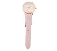 VALICLUD Women Quartz Watch Pu Leather Strap Simple Chic Wristwatch for Casual Events and Daily Wear Lightweight and Design for Friends and Loved