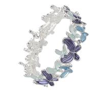 VALICLUD Women's Cuff Bracelet Jewelry for Her Strand Bracelets Butterfly for Women Minimalist Cuff Bangles Butterfly Bracelstes