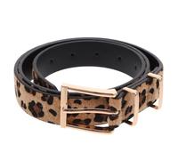 VALICLUD Womens Leopard Print Belt Leopard Print Belt with Gold Buckle Women S Adjustable Waist Animal for Jeans Dresses Parties Clubs and Country Concerts