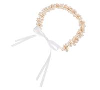 VALICLUD Womens Rhinestone Pearl Headband Elegant Bridal Headdress for Wedding Prom Classic Hair Accessories for Women for Special Occasions