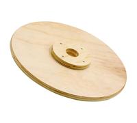 VALICLUD Wood Weight Plates Hole-free Design Easy to Disassemble and Assemble Beige Change Bumper Plates for Rehabilitation Training