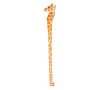 VALICLUD Woodcarving Back Scratcher Body Relaxation Massager Giraffe Pattern Back and Neck Massager Acupressure Massager Tool for Scratching Itches
