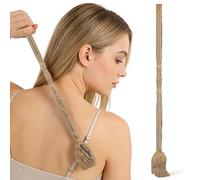 Valiclud Wooden Back Scratcher Long Handle for Men and Women Traditional Finger-Shaped Body Scratcher Tool for Itch Relief Light Brown Wood Ergonomic Design with Hanging Hole for Home and Office Us