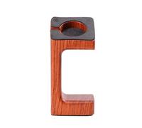 VALICLUD Wooden Charging Stand Holder Dock for Smartwatch Solid Wood Display Stand with Curved Groove for Scratch Prevention Portable Charging Dock for Office and Nightstand Use