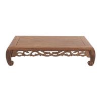VALICLUD Wooden Display Stand Buddha Statue Base Expansion Joint and Handicraft Wood Material for Home and Tabletop Use