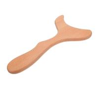 VALICLUD Wooden Face and Body Massage Scraper Board, Fish-Shaped Back Scraper Tool for Facial Gua Sha and Meridian Therapy, Household Wooden Massage Plate for Full-Body Relaxation