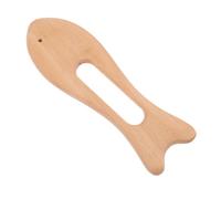 VALICLUD Wooden Fish-Shaped Gua Sha Board for Body Massage and Scraping Smooth Polished Edges for Safe Use Shoulders Neck Arms Legs Premium Tool to Promote Circulation and Fatigue