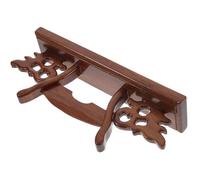 VALICLUD Wooden Folding Fan Display Stand Solid Wood Hand Fan Holder with Detachable Base for Home Decor