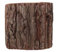 VALICLUD Wooden Tree Stump Decoration 6 Inch Hollow Rustic Log Piece for Wedding Aisle Marker and Home Garden Display