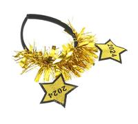 VALICLUD Year Headband Glitter Star Party Accessory Lightweight Comfortable Five Pointed Star Headband for Women and Durable Holiday Festival Hairband for Year Celebration